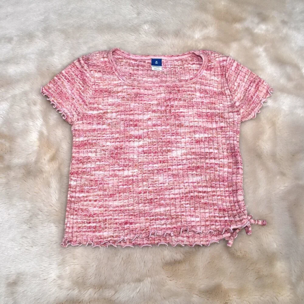 Girls Gray Sweatshirt Old Navy Short Sleeve T Shirt Size 8 Set